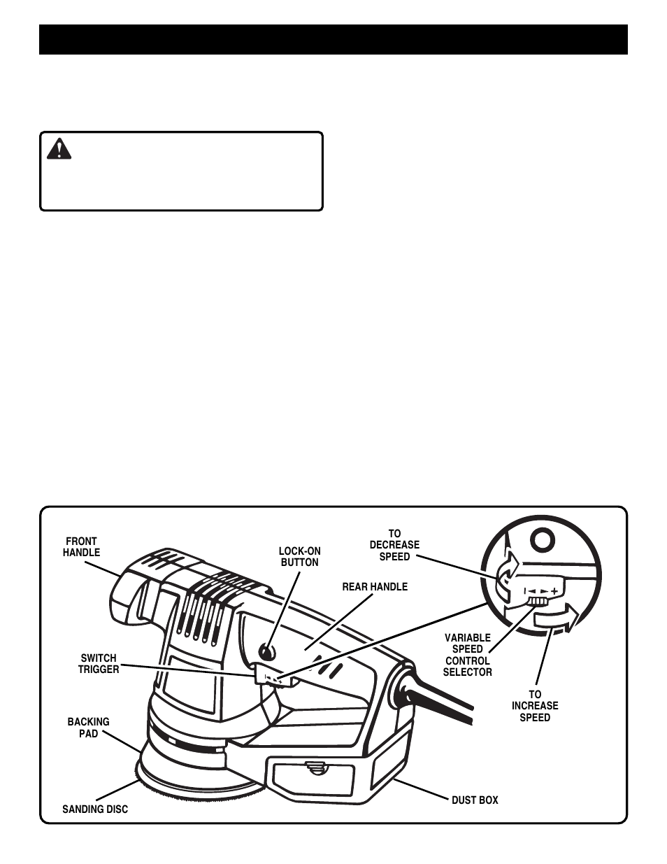Features, Warning | Ryobi RS280 User Manual | Page 6 / 14
