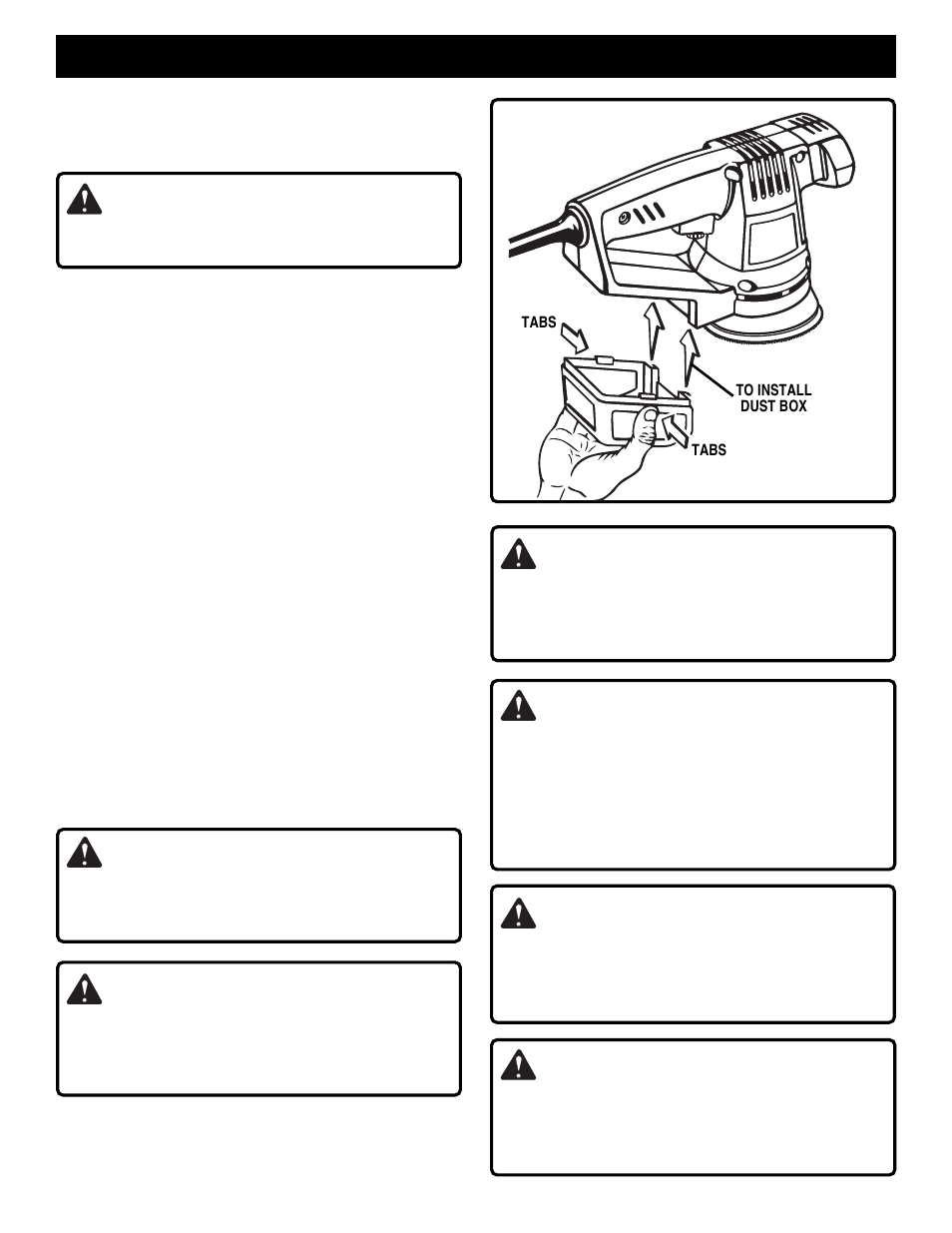Operation, Warning, Caution | Ryobi RS280 User Manual | Page 9 / 14