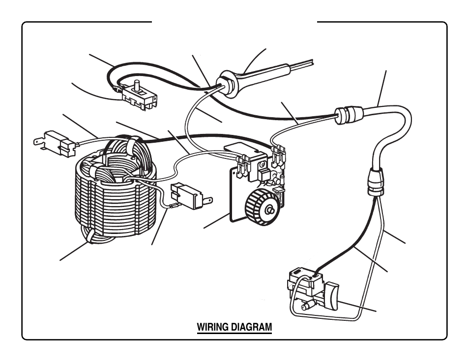 Wiring diagram | Ryobi RE170VS User Manual | Page 22 / 23