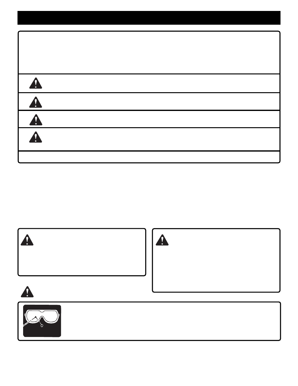 Warning, Rules for safe operation | Ryobi RE170VS User Manual | Page 3 / 23