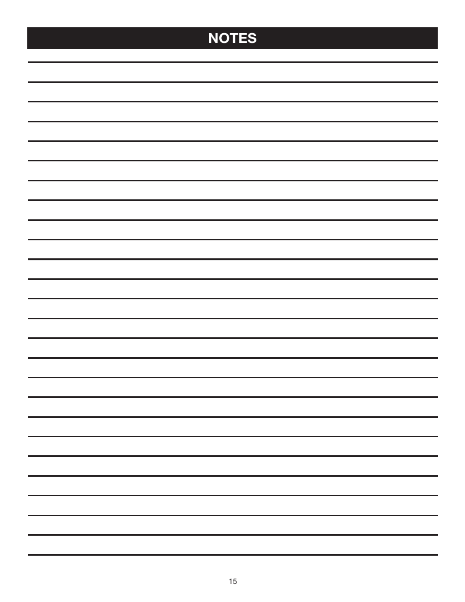 Ryobi D46C User Manual | Page 15 / 16