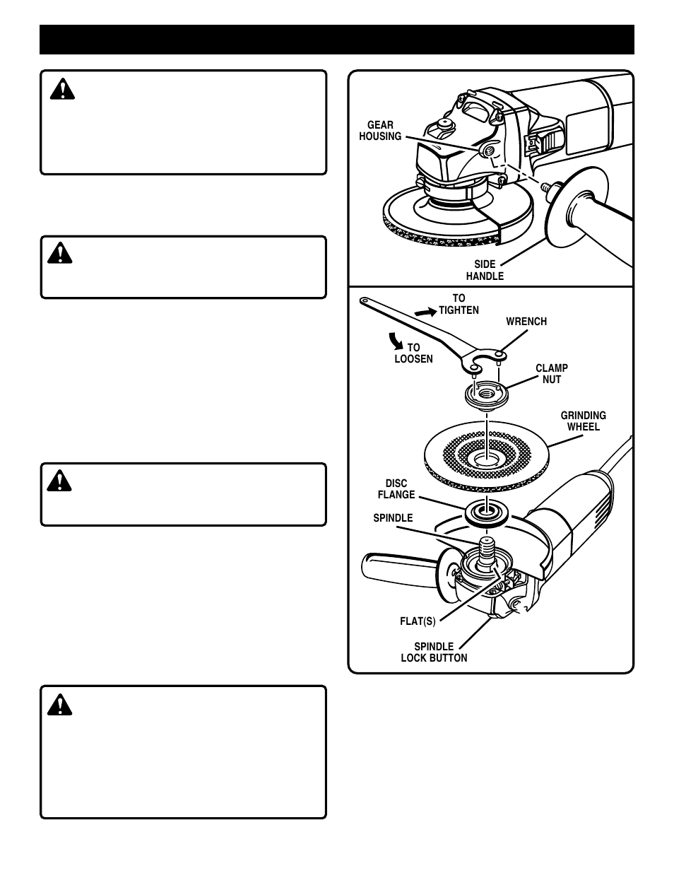 Assembly, Warning | Ryobi AG400 User Manual | Page 9 / 14