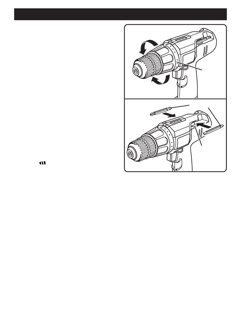 Adjustments | Ryobi SA60 User Manual | Page 12 / 20