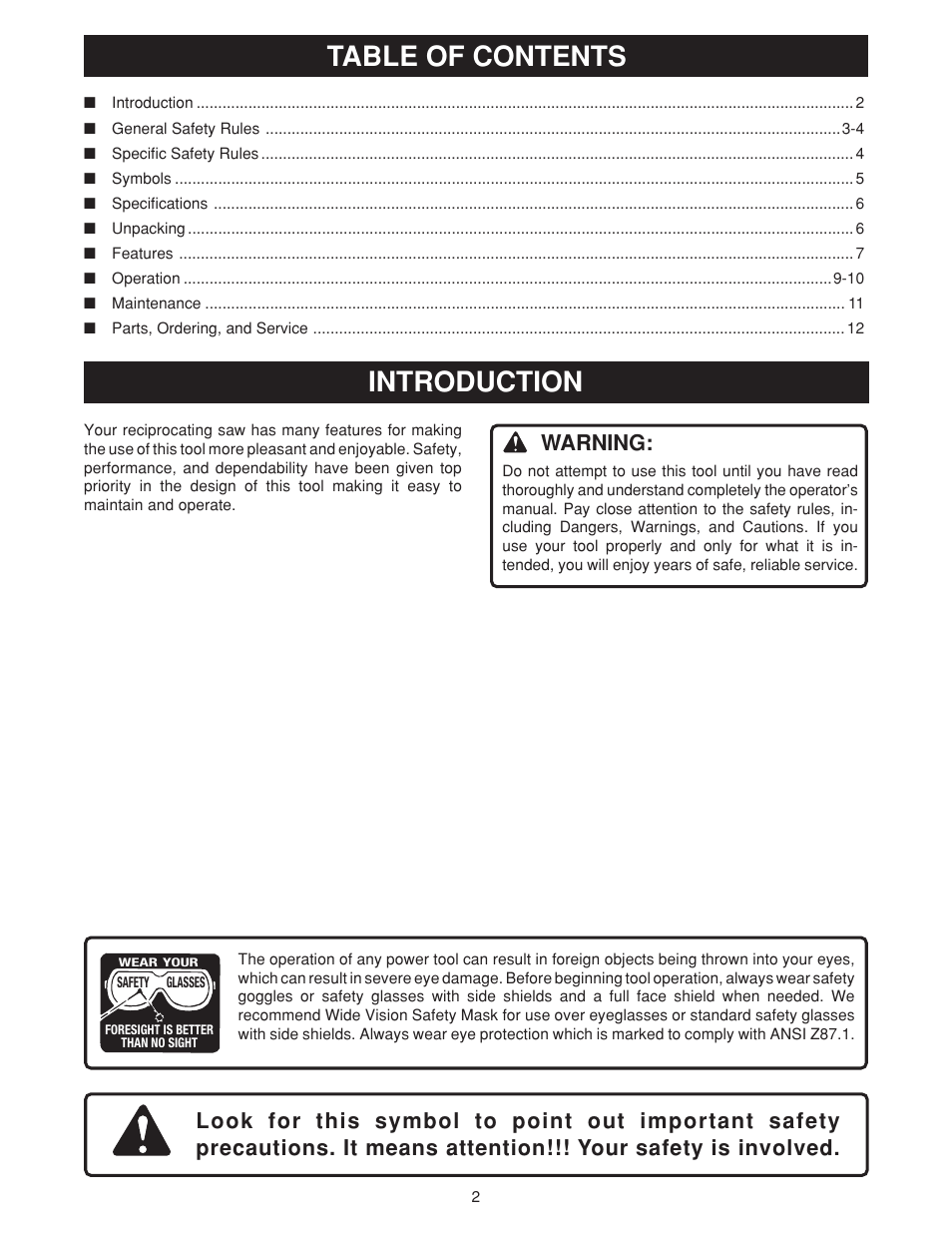 Ryobi RJ161V User Manual | Page 2 / 12