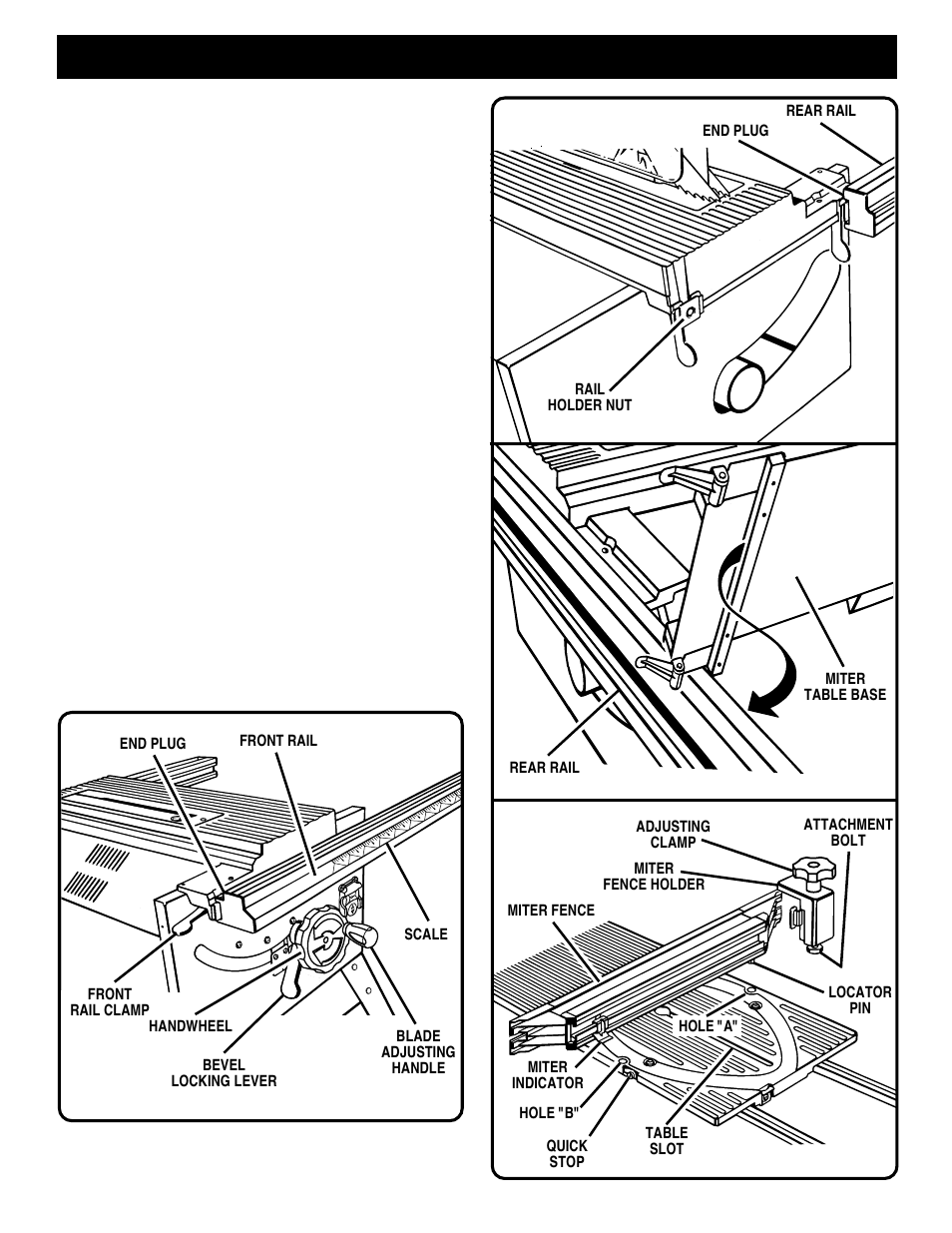 Assembly | Ryobi BT3100-1 User Manual | Page 17 / 52