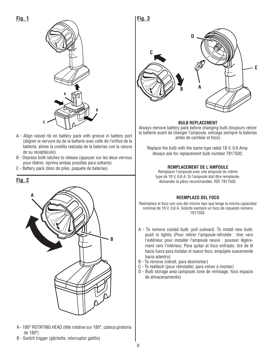 Ryobi P700 User Manual | Page 14 / 16