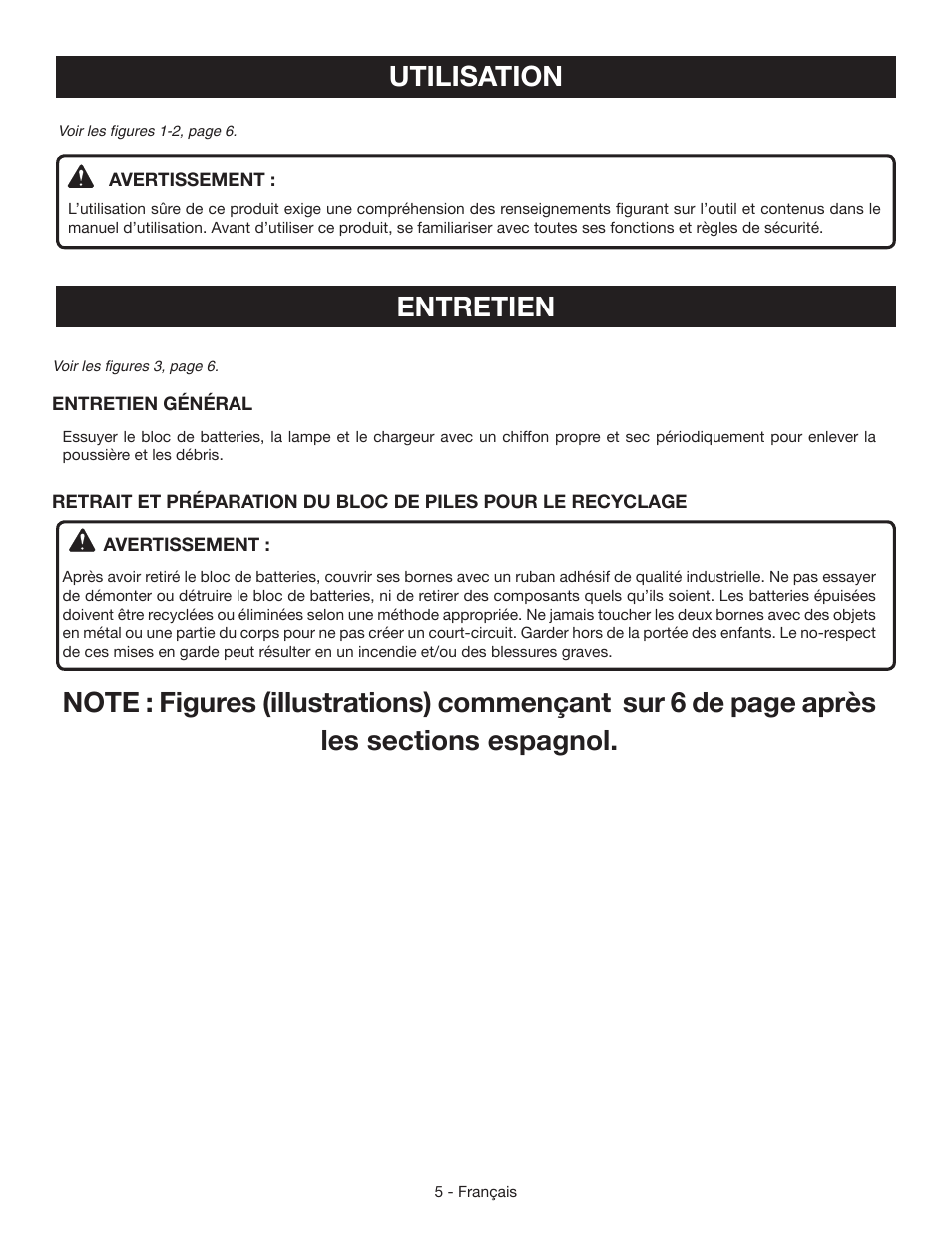Entretien | Ryobi P700 User Manual | Page 9 / 16