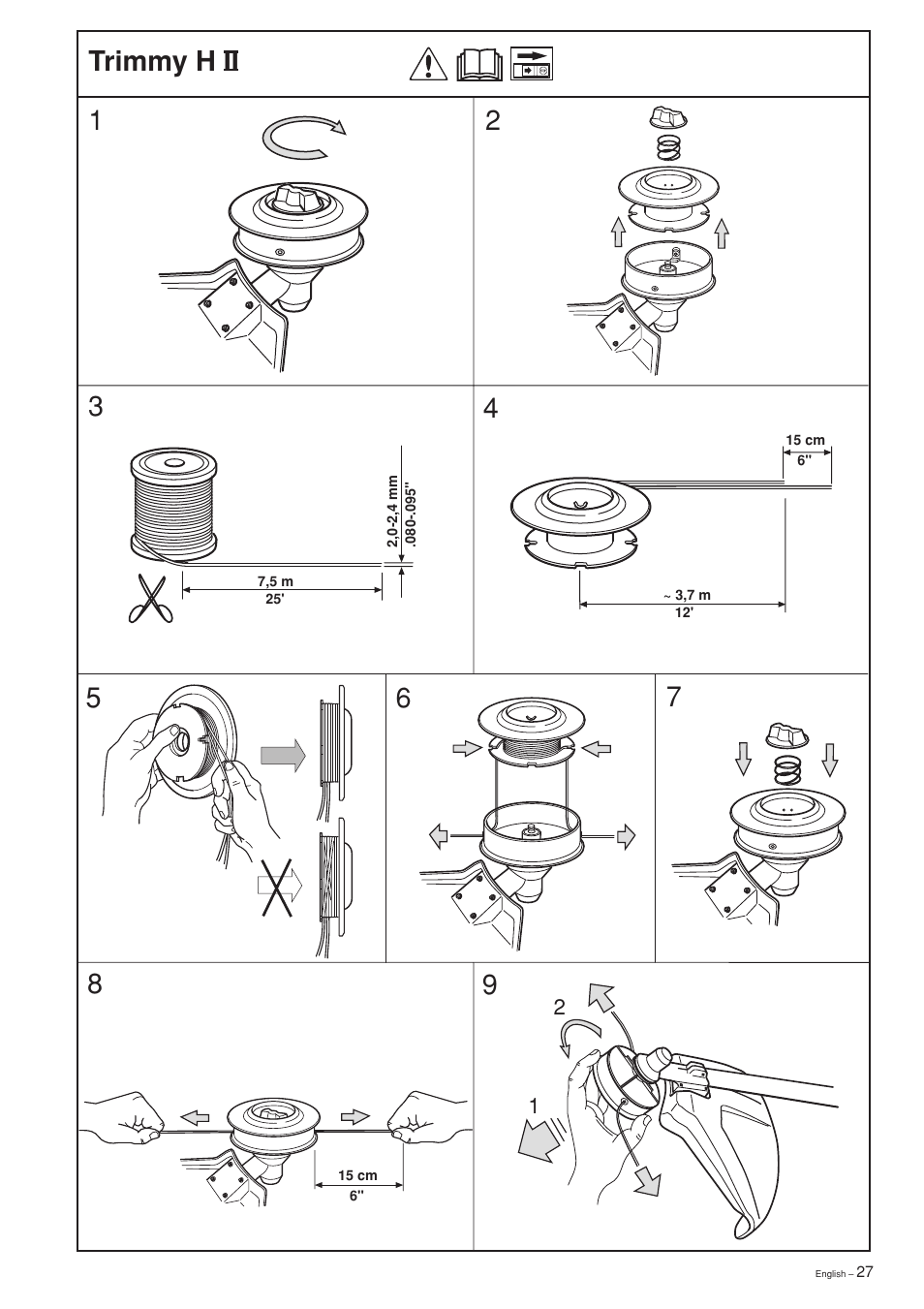 Ryobi 240RJ User Manual | Page 27 / 37