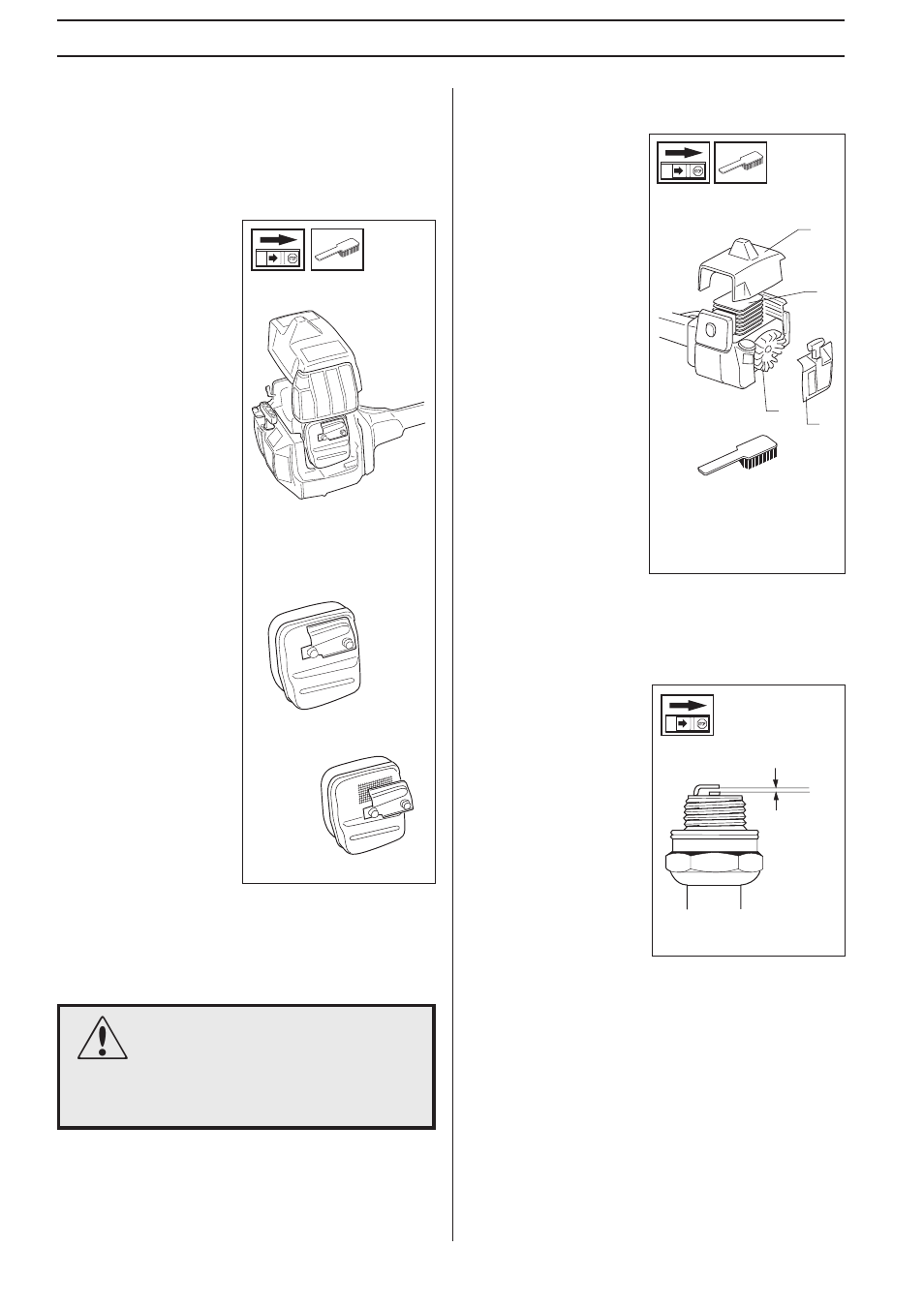 Maintenance, Cooling system, Muffler | Spark plug | Ryobi 227RJ User Manual | Page 20 / 37