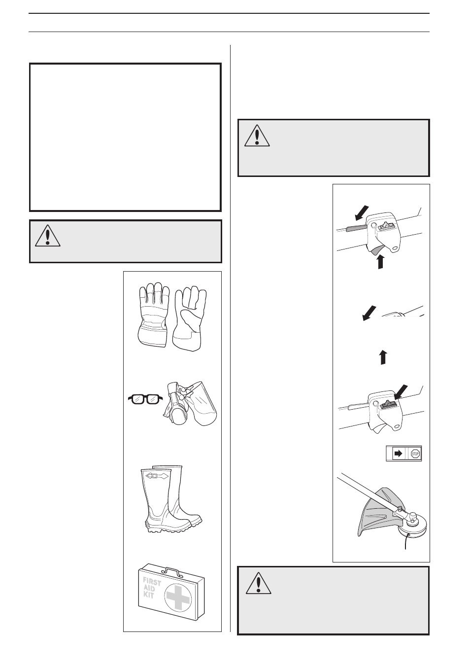 Safety instructions | Ryobi 227 L User Manual | Page 4 / 33