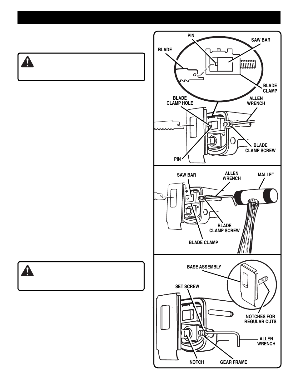 Warning, Operation | Ryobi RJ150V-02 User Manual | Page 7 / 14