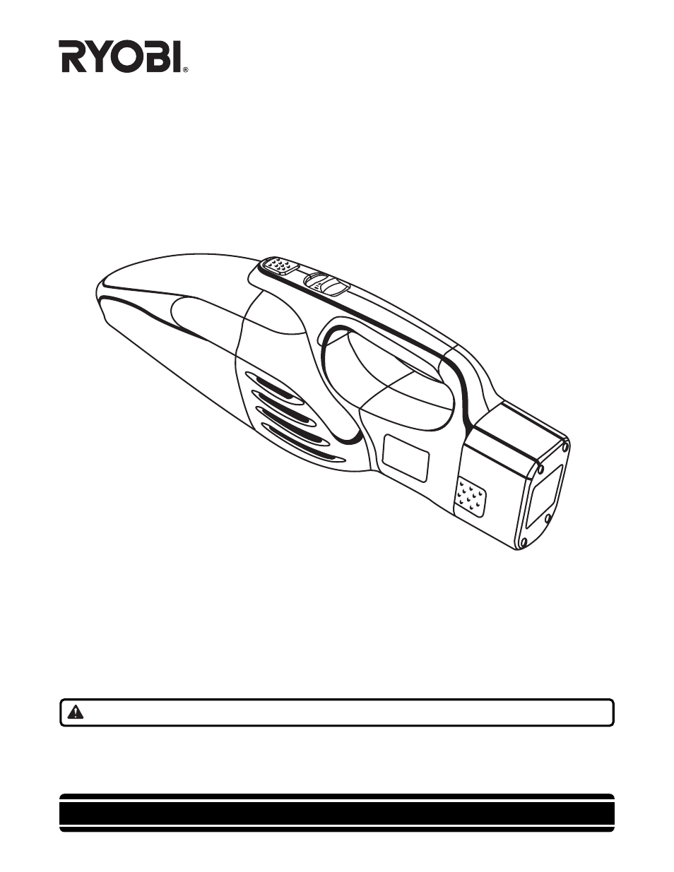 Ryobi VC722 User Manual | 14 pages