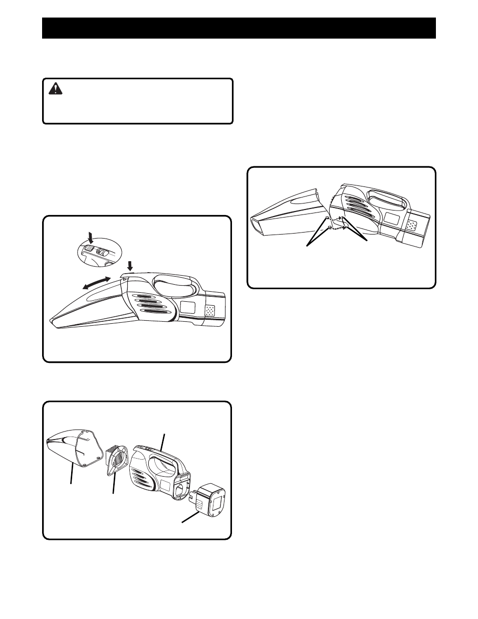 Operation, Warning | Ryobi VC722 User Manual | Page 10 / 14