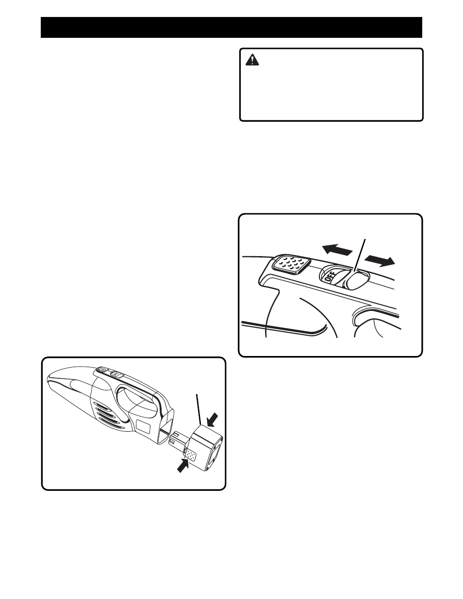 Operation, Caution | Ryobi VC722 User Manual | Page 9 / 14