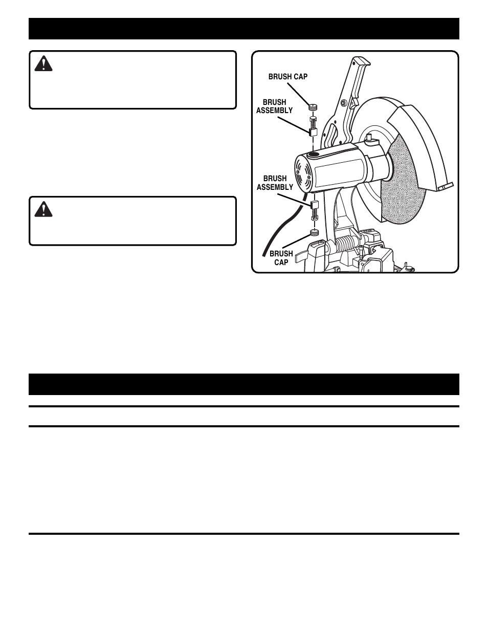 Maintenance, Troubleshooting, Warning | Ryobi C2600 User Manual | Page 17 / 19