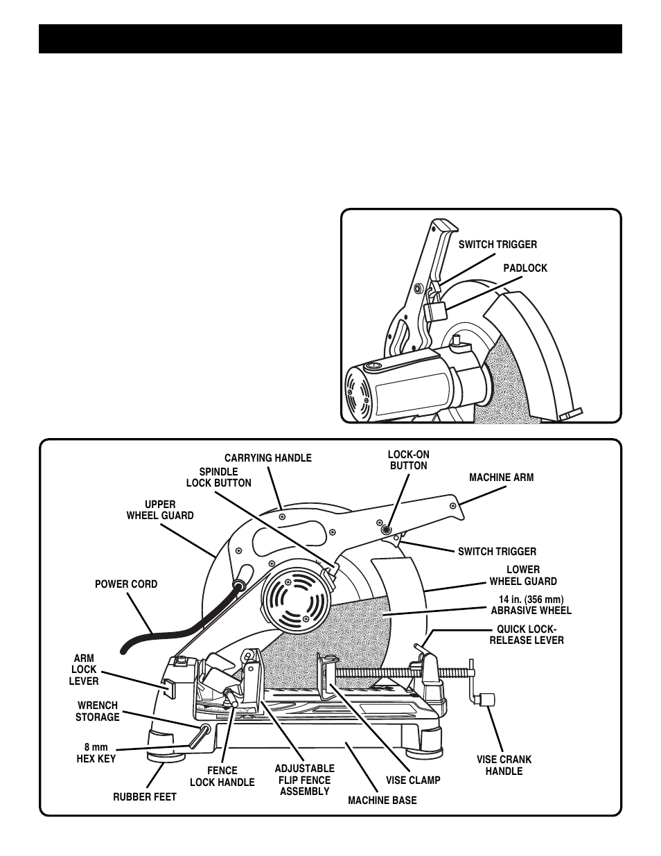 Features | Ryobi C2600 User Manual | Page 9 / 19