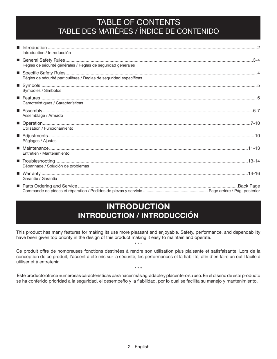 Ryobi RY64400 User Manual | Page 6 / 52