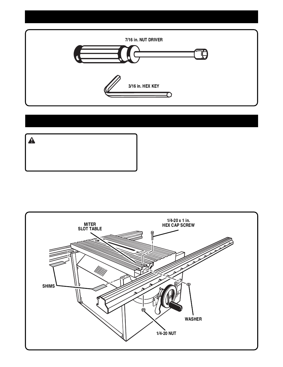 Tools needed, Assembly, Warning | Ryobi 4060310 User Manual | Page 4 / 6