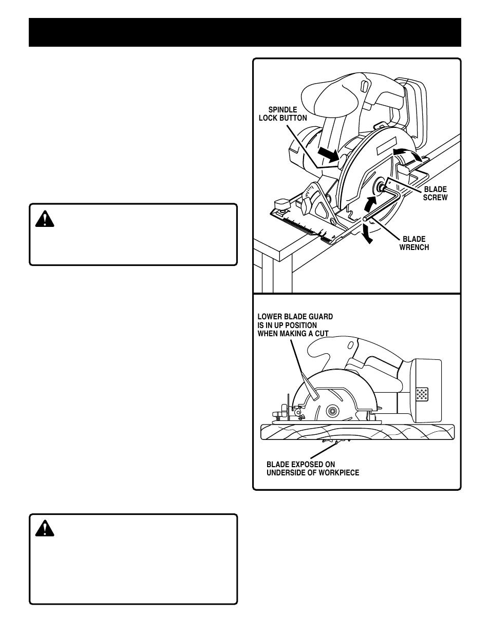 Operation, Warning, Danger | Ryobi R10631 User Manual | Page 11 / 22