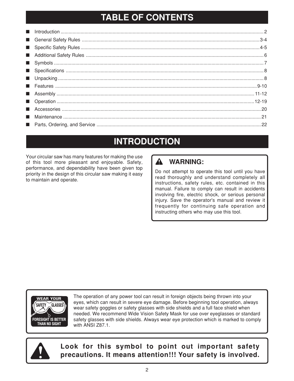 Ryobi csb131 User Manual | Page 2 / 22