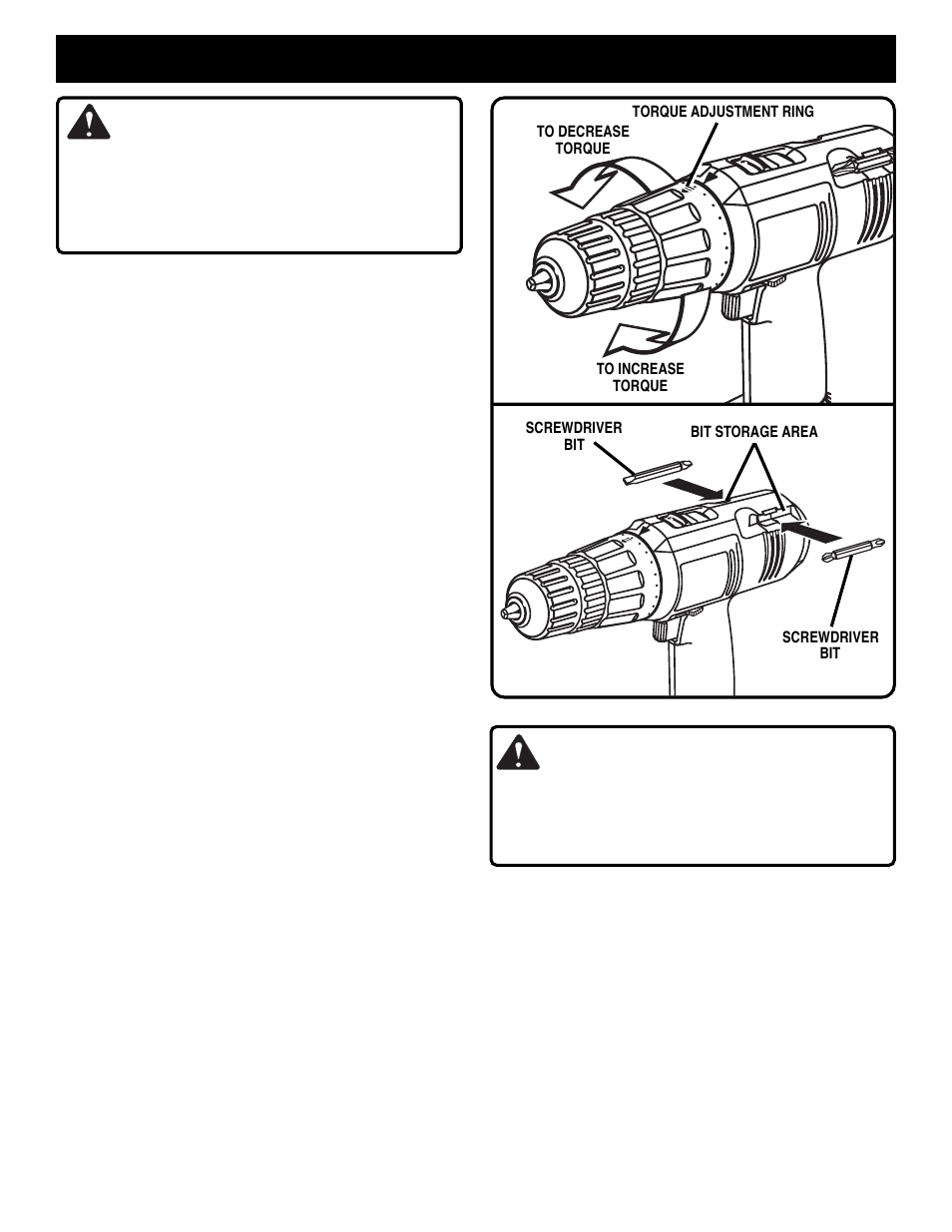 Operation, Warning, Screwdriving | Ryobi CTH1442K2 User Manual | Page 11 / 14