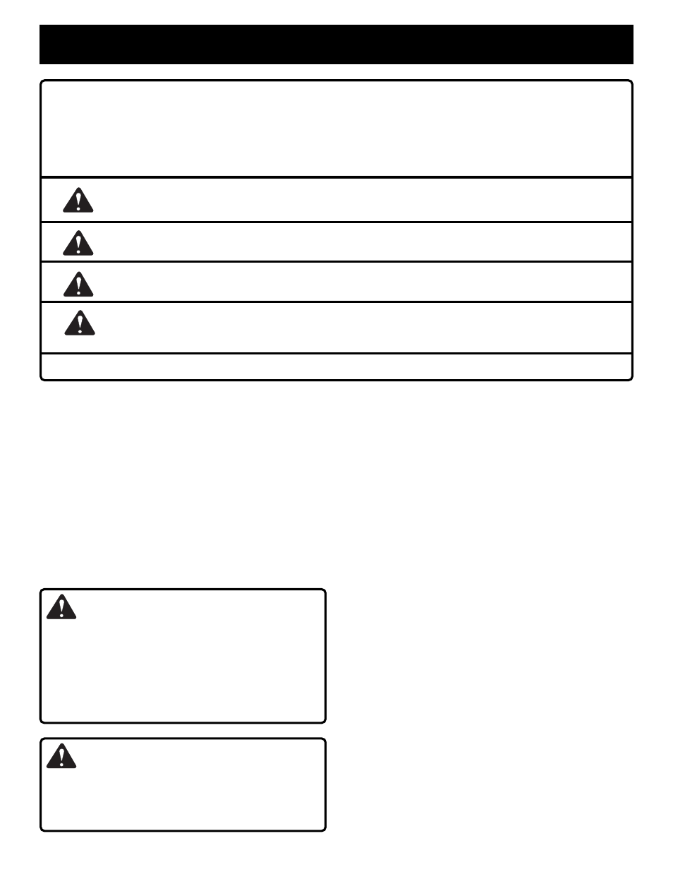 Rules for safe operation, Warning | Ryobi CTH1442K2 User Manual | Page 3 / 14