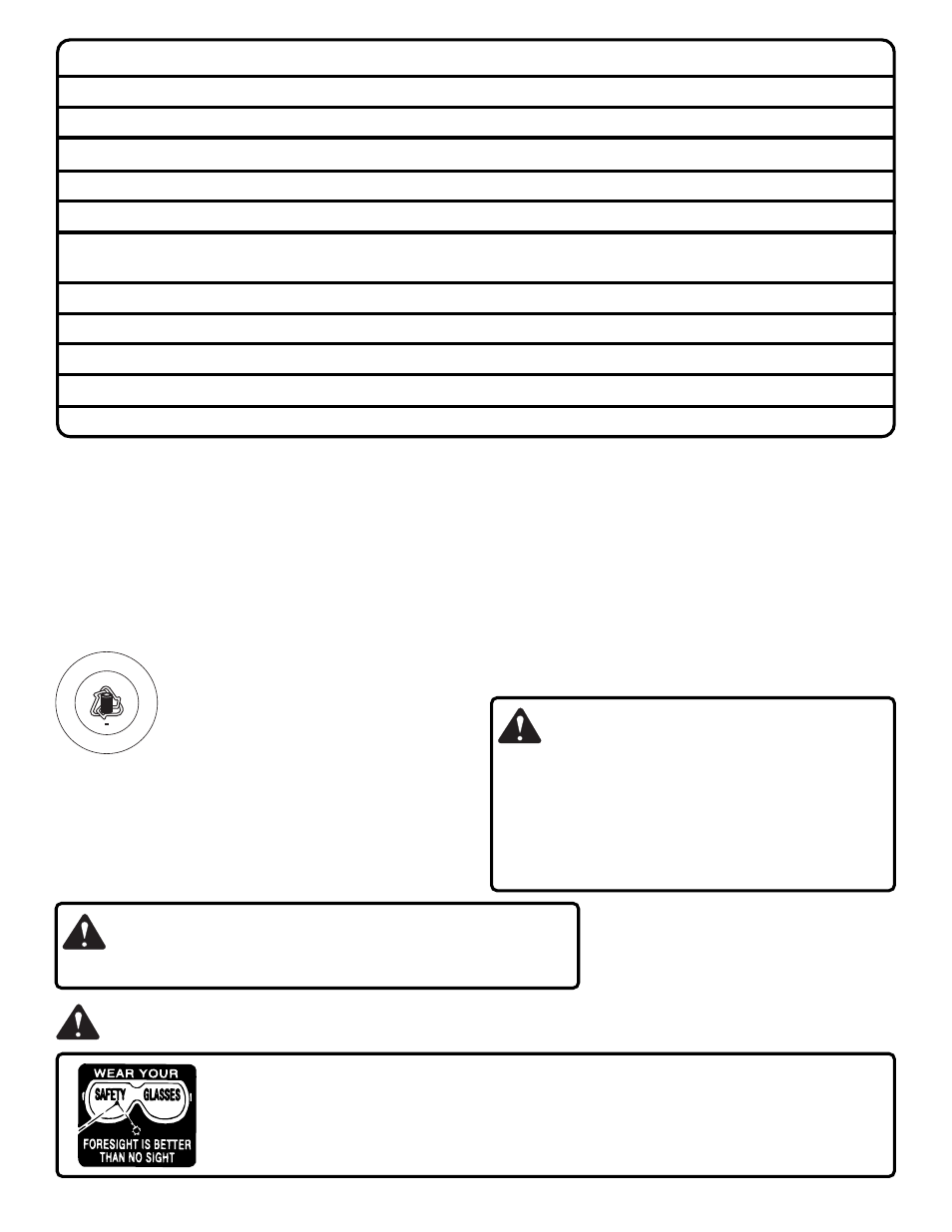 Warning | Ryobi CTH1442K2 User Manual | Page 6 / 14