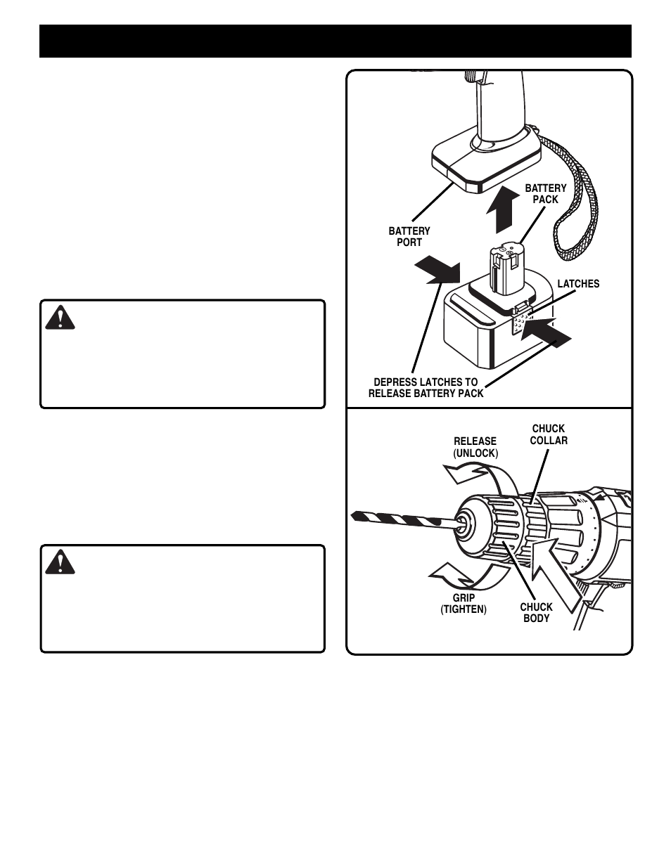 Operation, Caution, Warning | Ryobi CTH1442K2 User Manual | Page 9 / 14