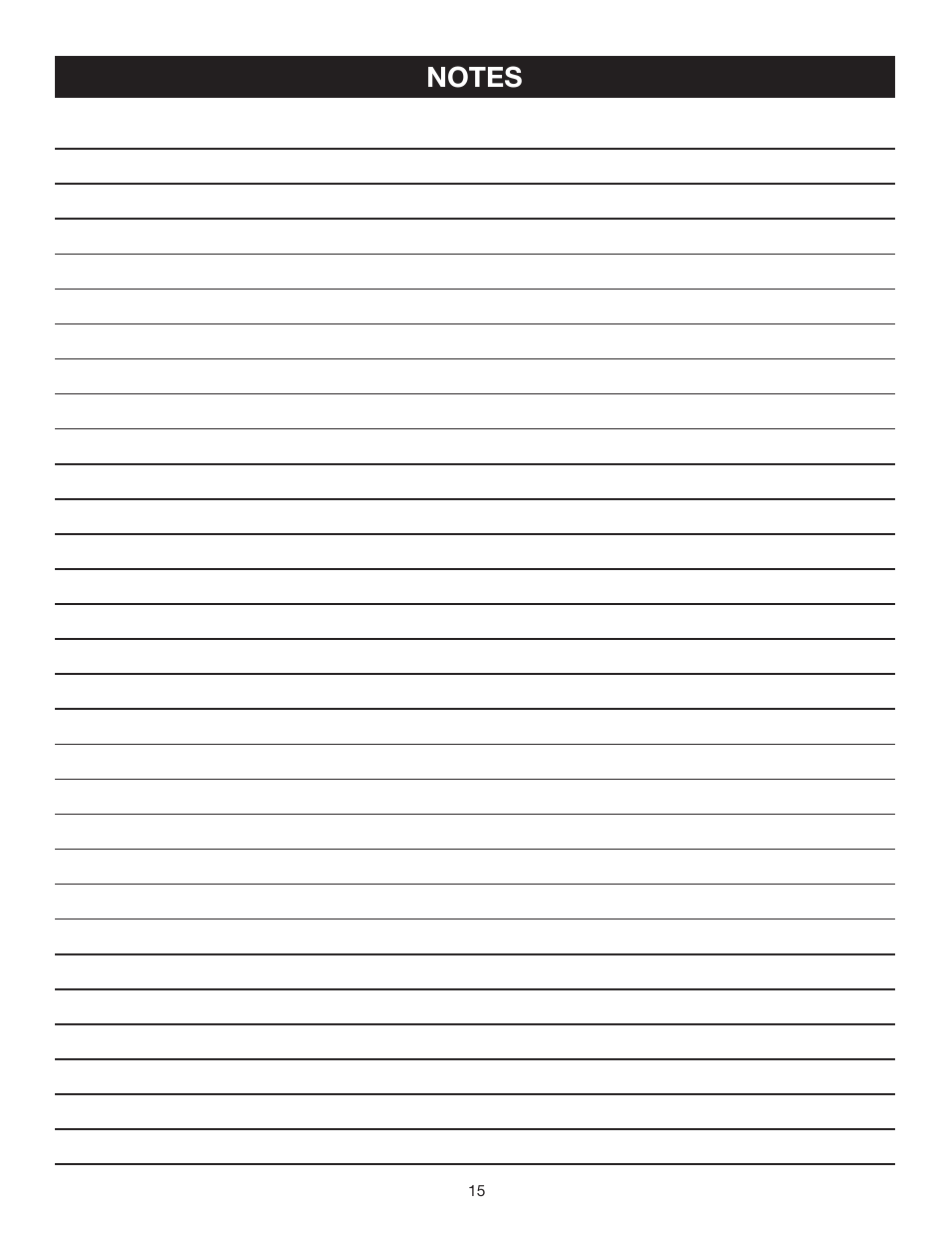 Ryobi P430 User Manual | Page 15 / 16