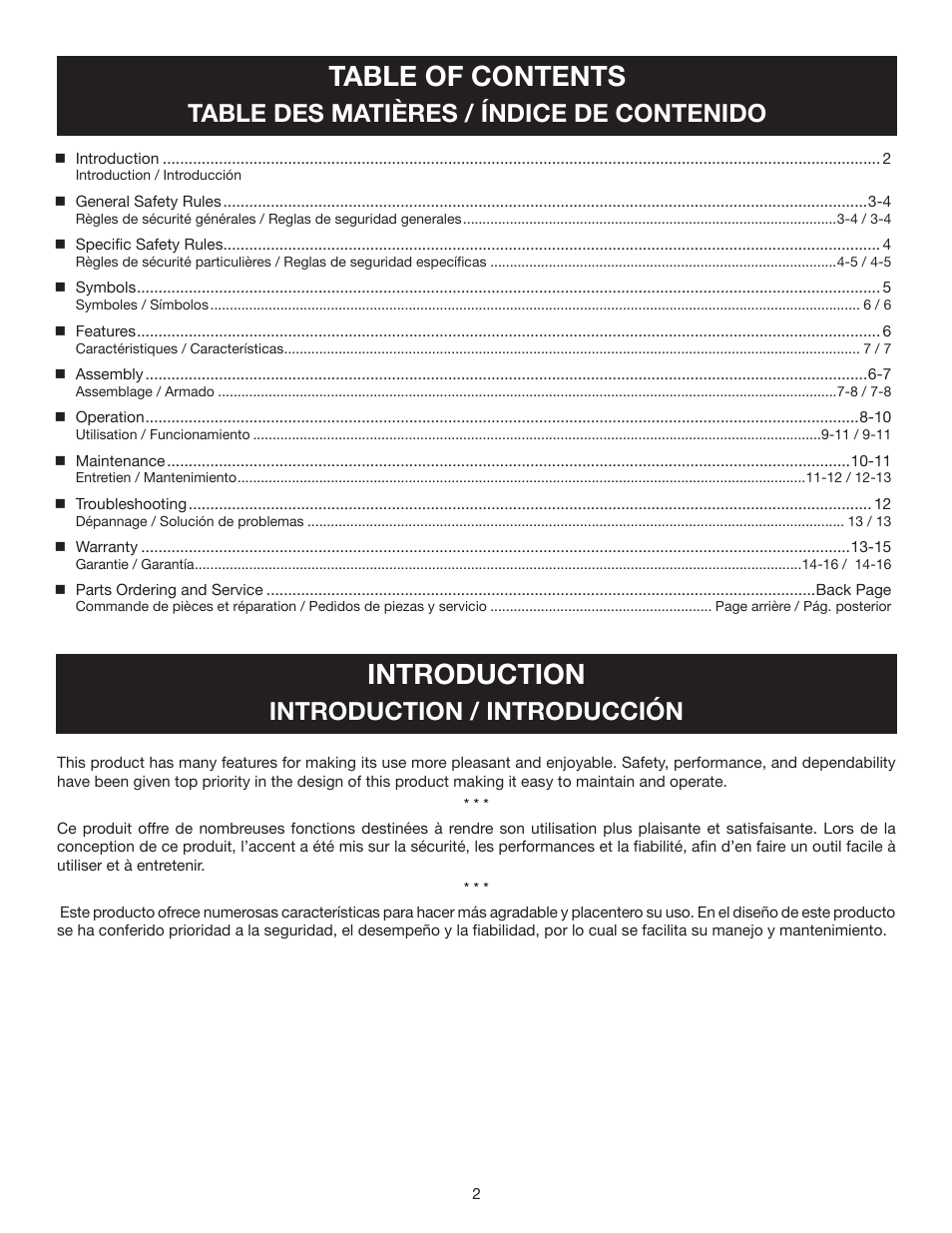 Ryobi RY09605 User Manual | Page 4 / 46