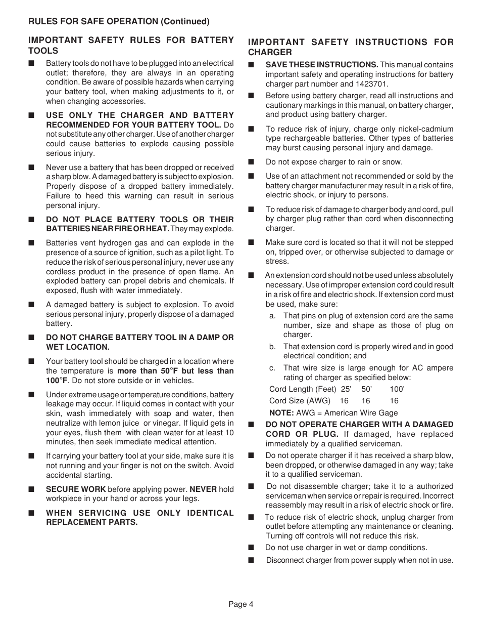 Ryobi R10632 User Manual | Page 4 / 20