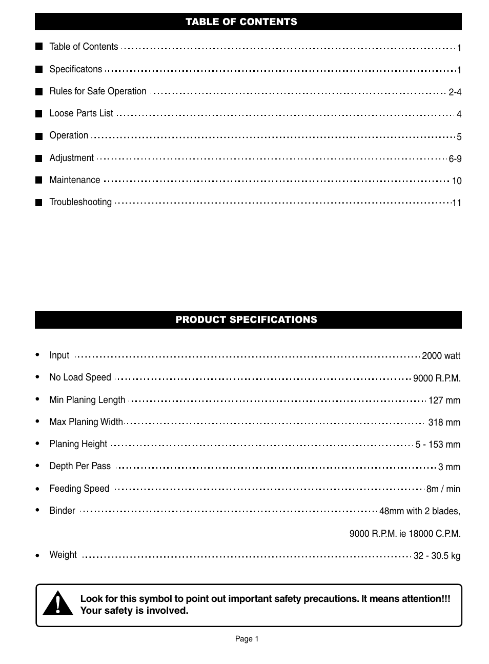 Ryobi AP13AK User Manual | Page 2 / 14