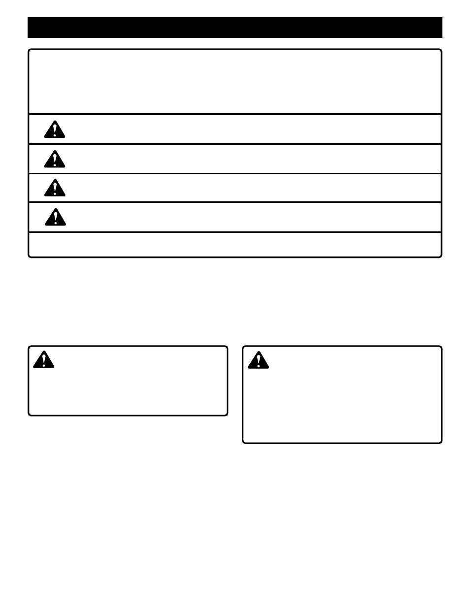 Rules for safe operation, Warning | Ryobi TR31 User Manual | Page 3 / 16