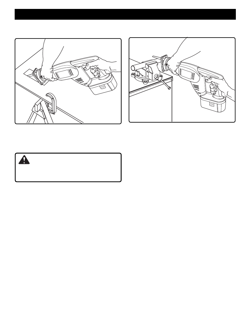 Operation, Warning | Ryobi RJC180 User Manual | Page 11 / 14