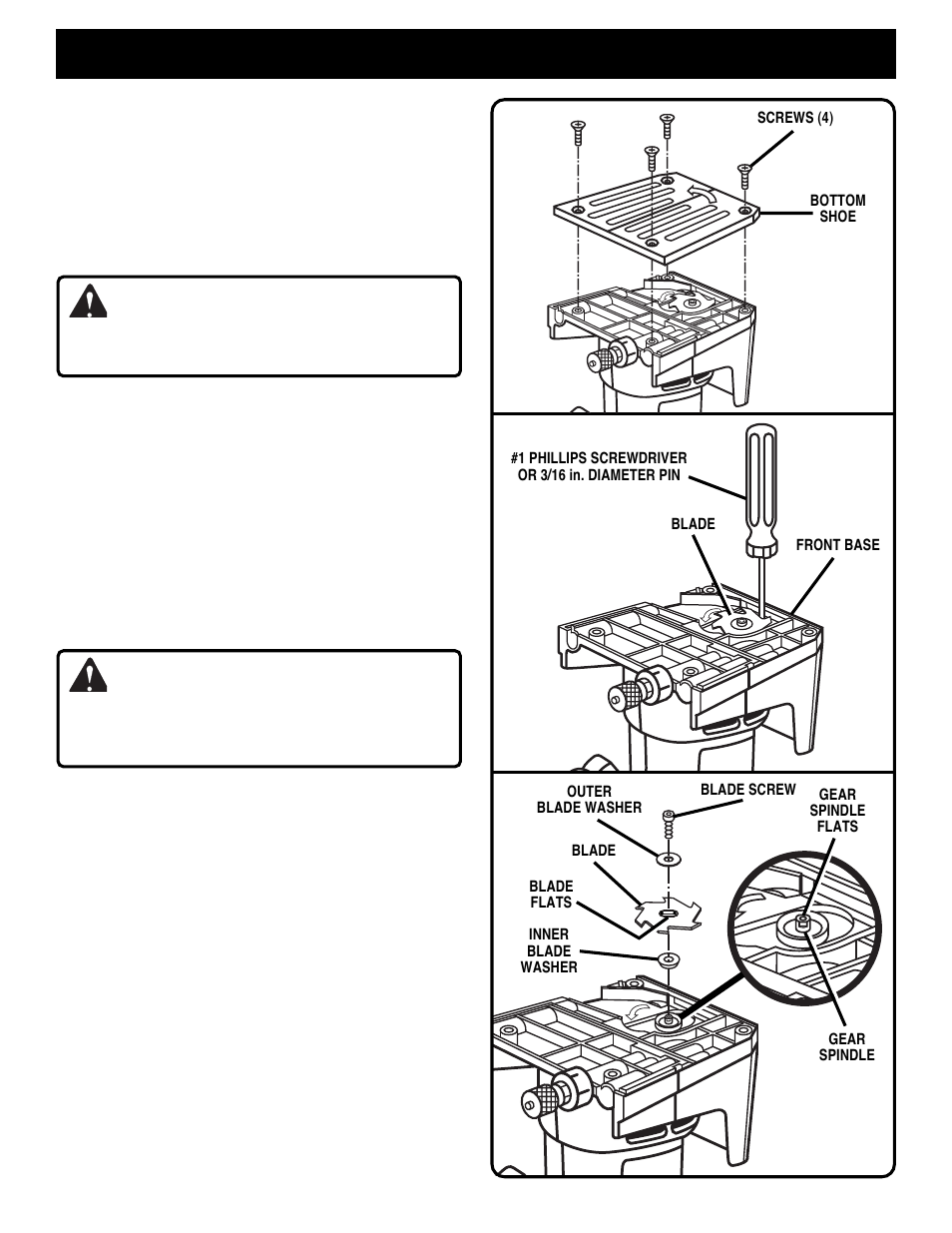 Maintenance, Warning | Ryobi DBJ50 User Manual | Page 17 / 22