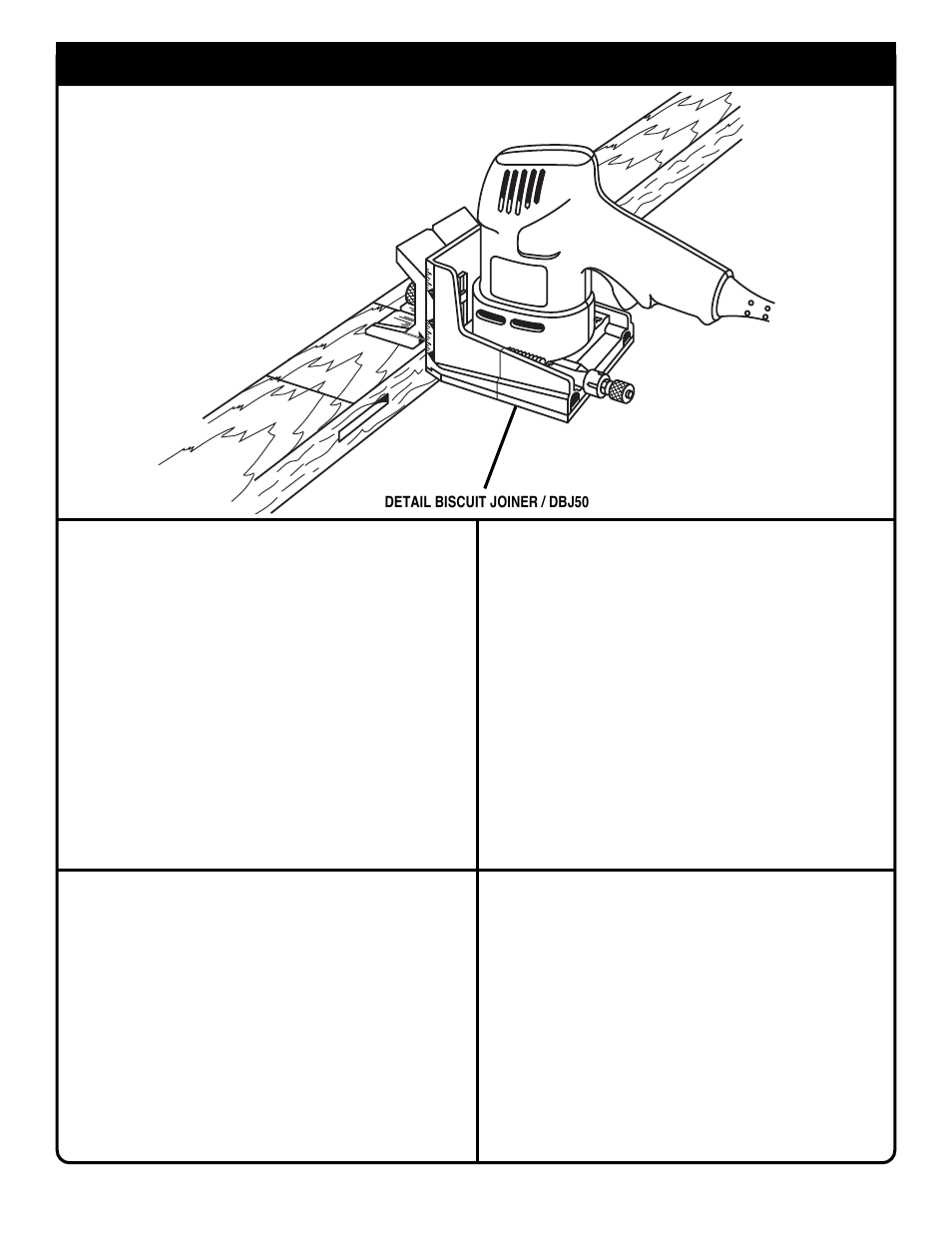 Typical applications, Butt joints t- joint miter joints | Ryobi DBJ50 User Manual | Page 6 / 22