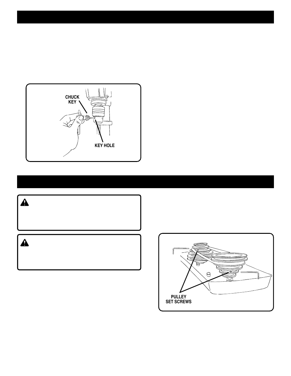 Operation, Maintenance warning, Warning | Ryobi DP101 User Manual | Page 14 / 16