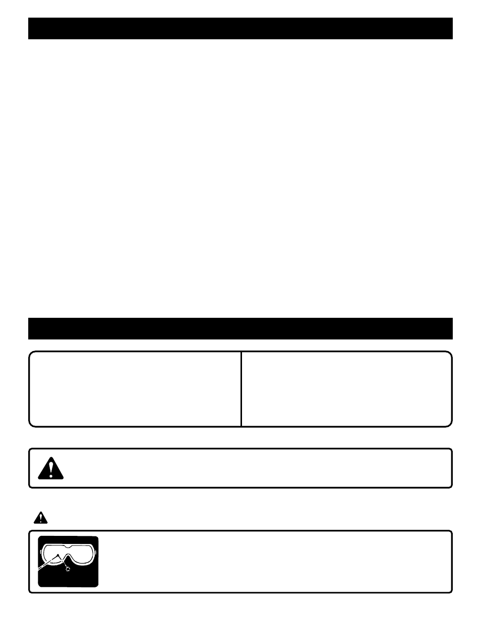 Warning: table of contents product specifications | Ryobi DP101 User Manual | Page 2 / 16