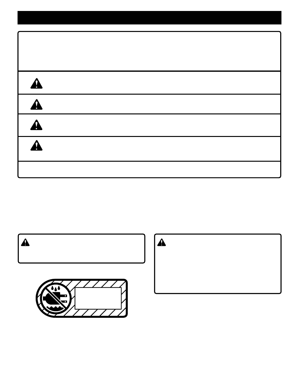 Rules for safe operation, Warning | Ryobi DP101 User Manual | Page 3 / 16