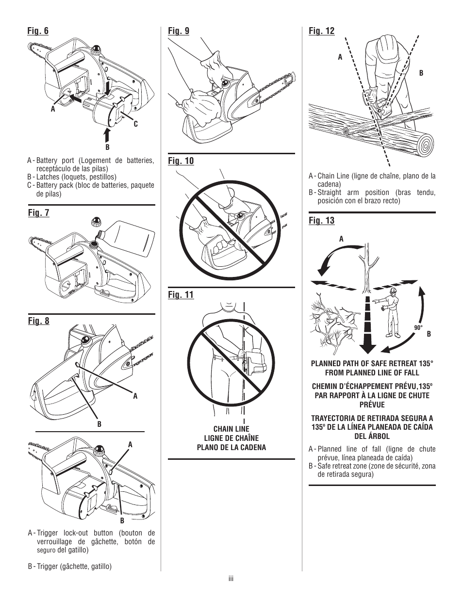 Ryobi P541 User Manual | Page 3 / 70