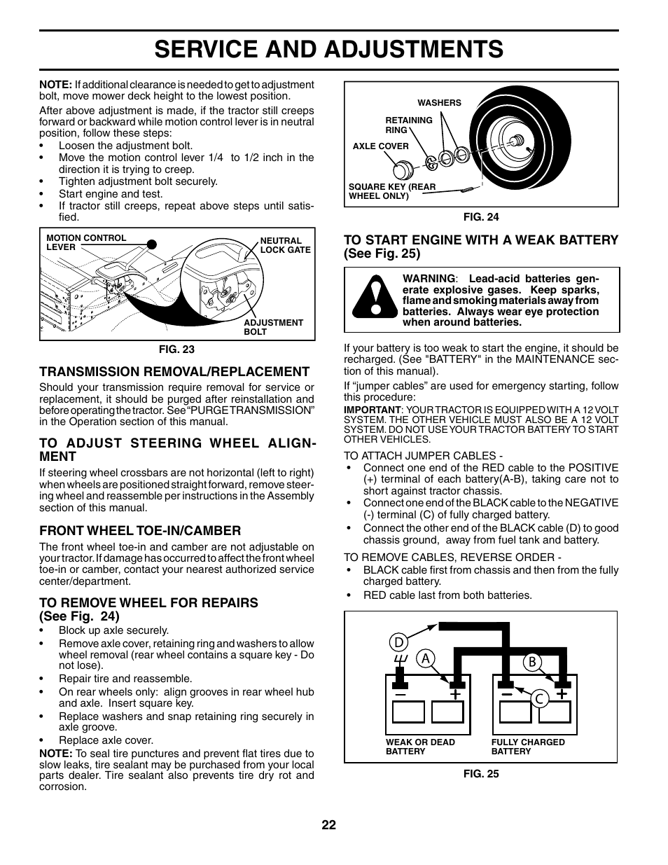 Service and adjustments | Ryobi 197788 User Manual | Page 22 / 30