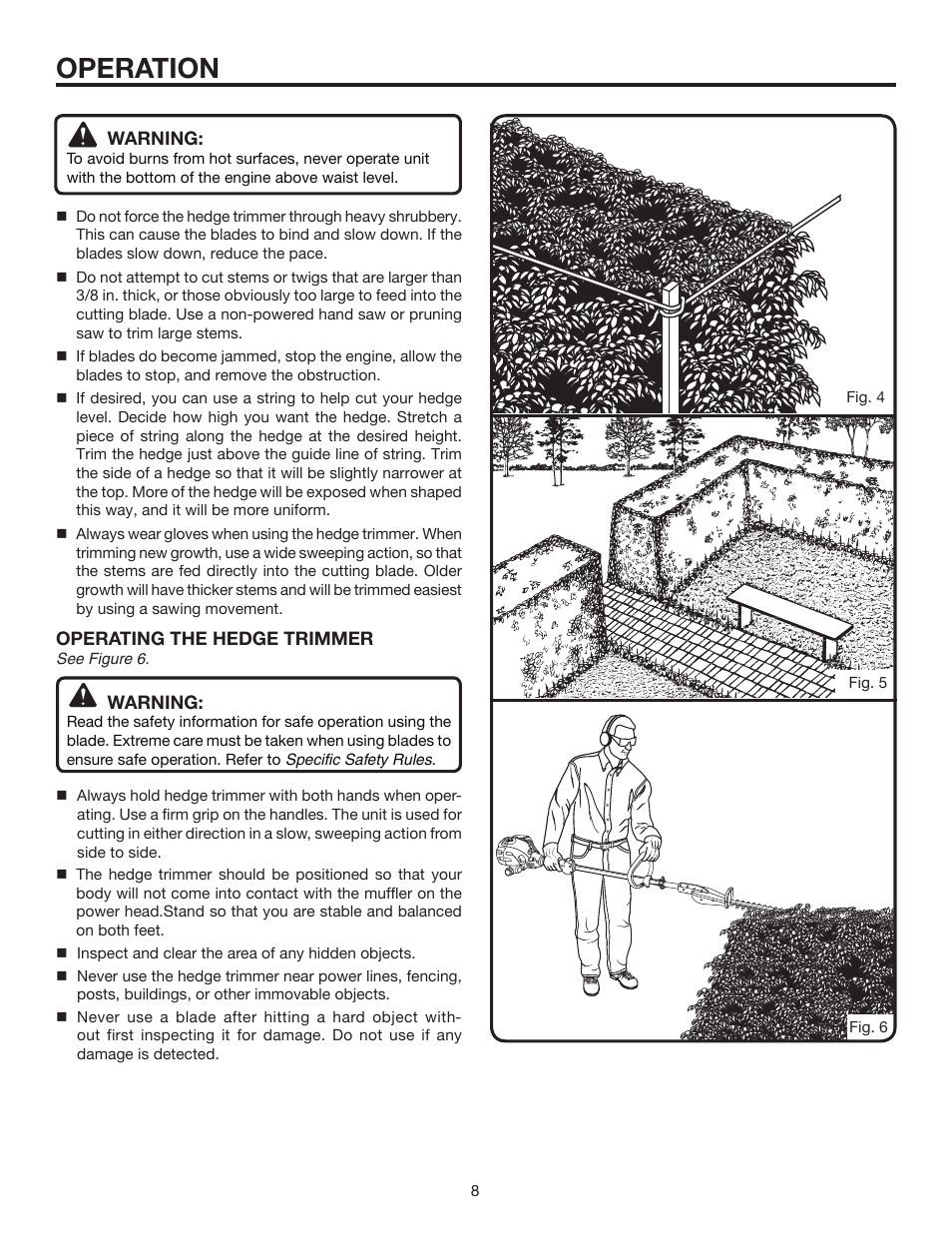 Operation | Ryobi Expand-it UT15703A User Manual | Page 8 / 12