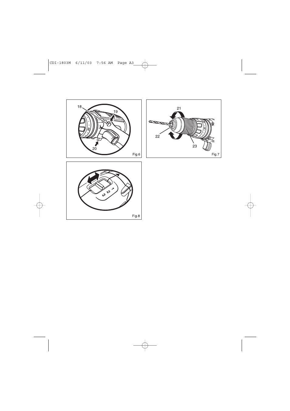 Ryobi CDI-1803M User Manual | Page 3 / 50