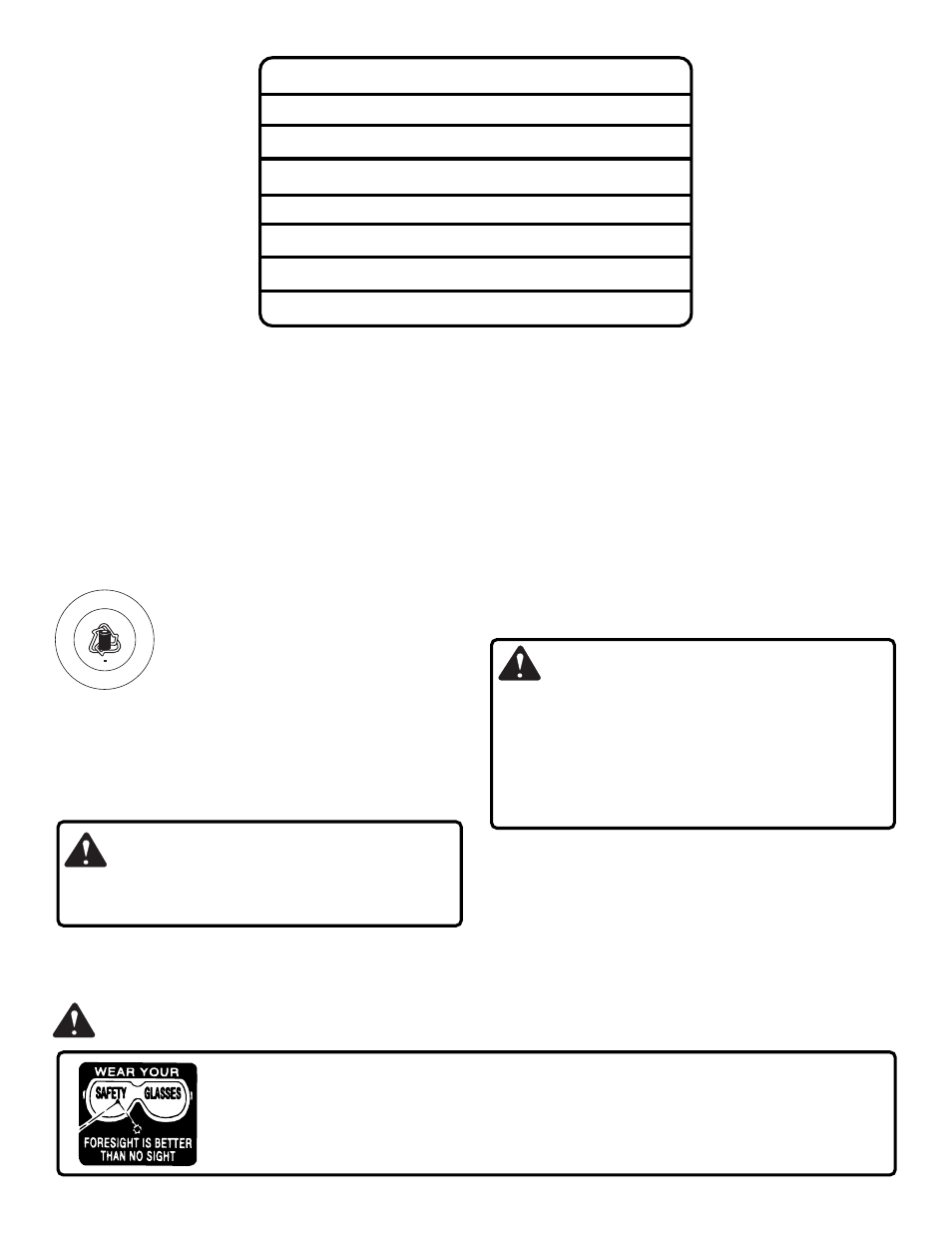 Warning | Ryobi HP1441 User Manual | Page 6 / 14