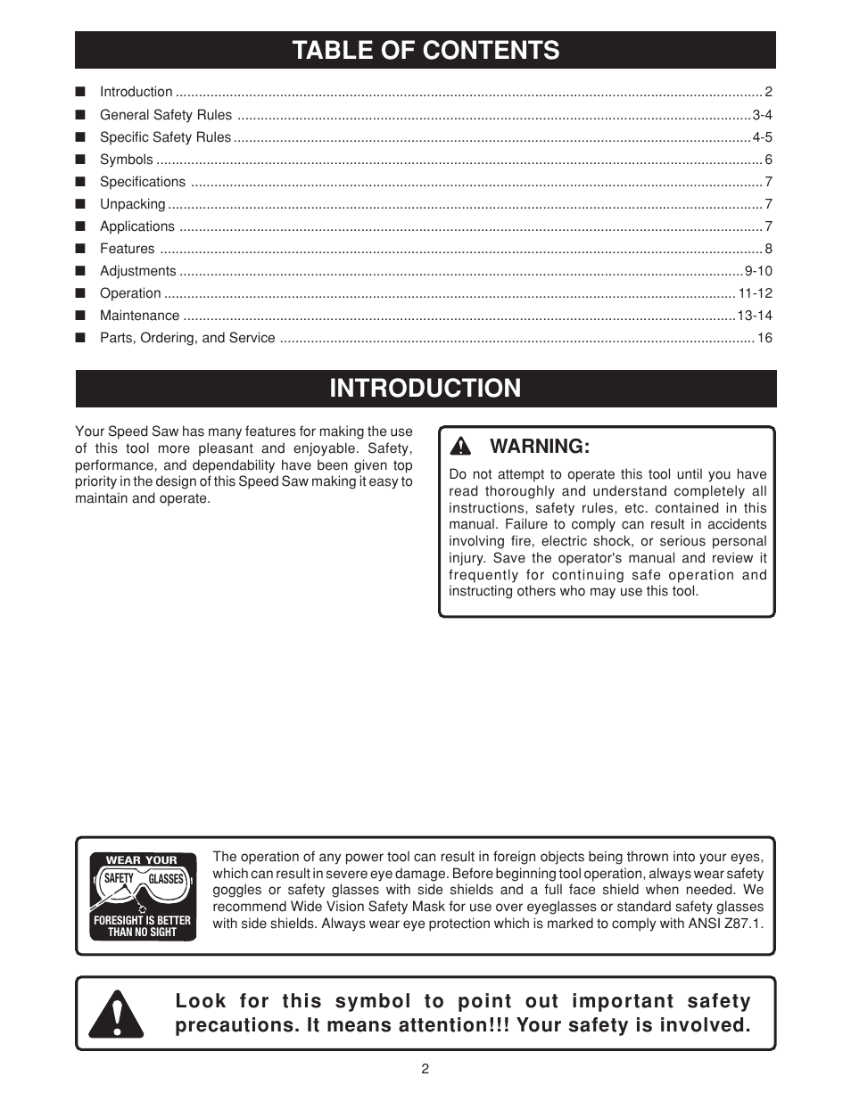 Ryobi SS180 User Manual | Page 2 / 16