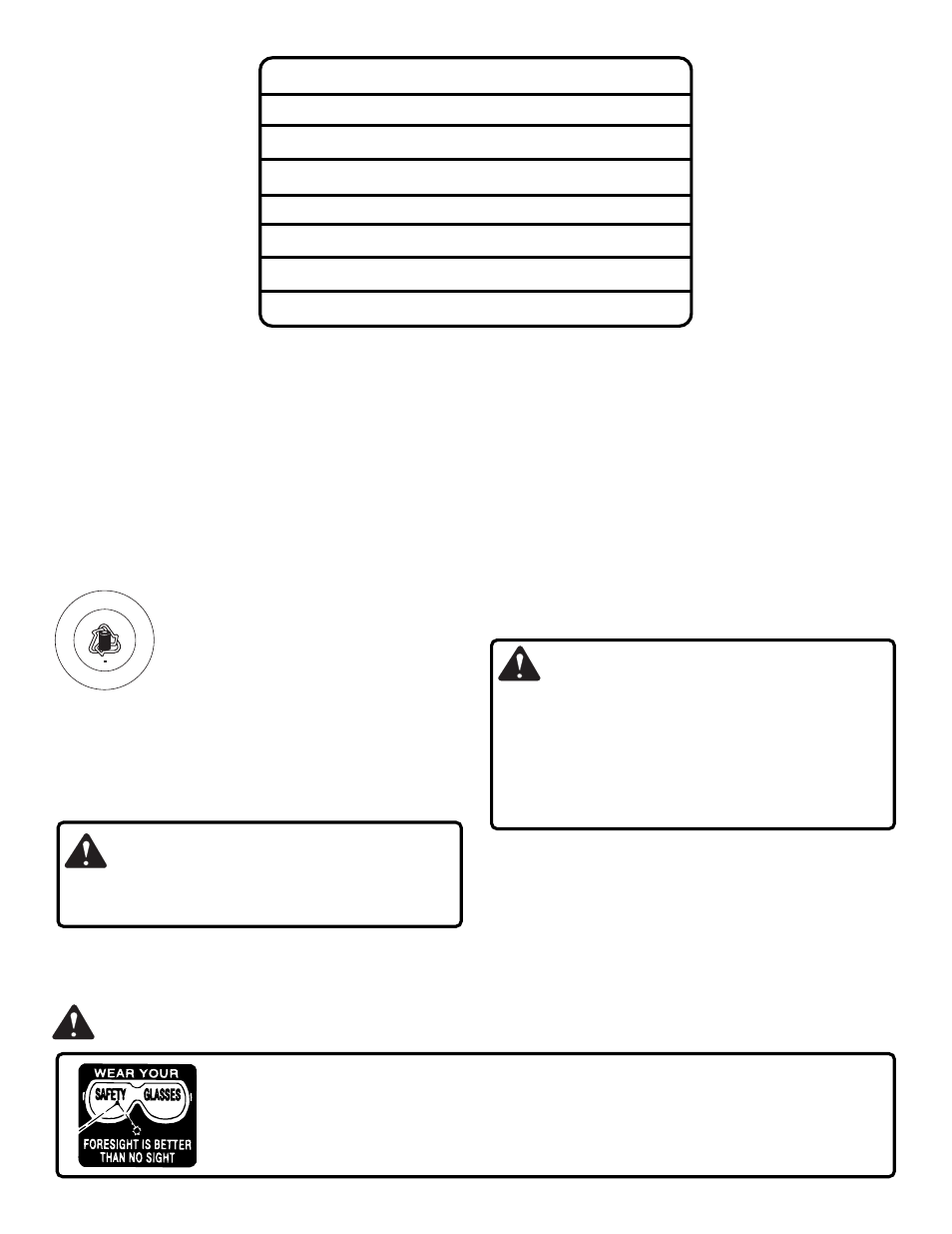 Warning | Ryobi HP1441M User Manual | Page 6 / 14