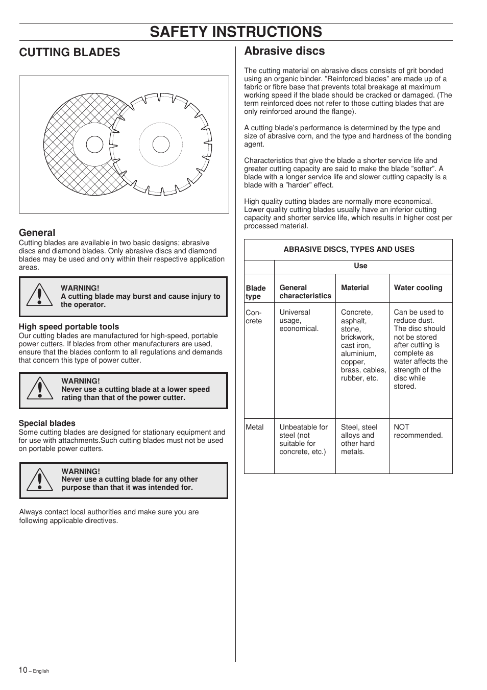 Safety instructions | Ryobi Drill Press User Manual | Page 10 / 25