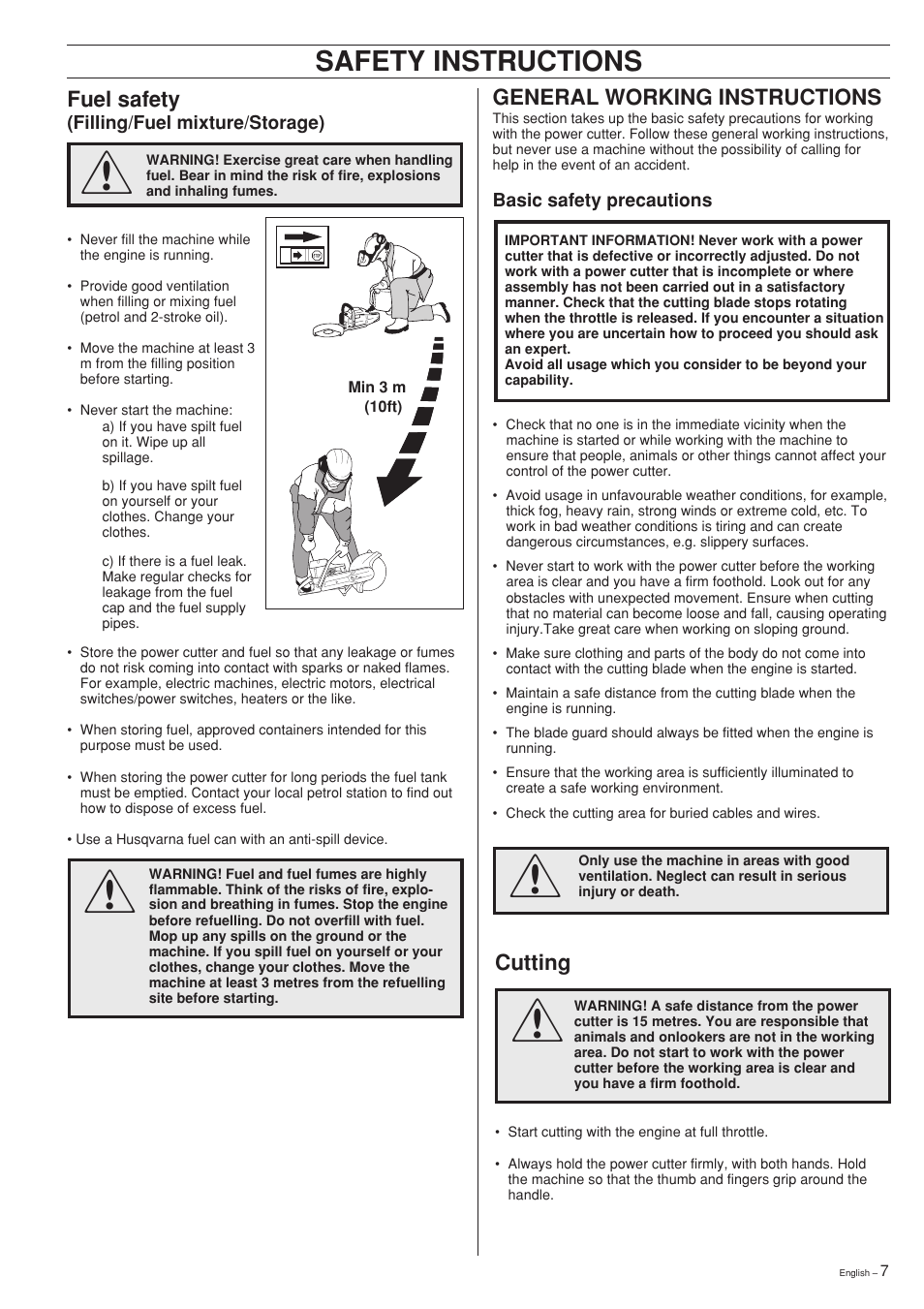 Safety instructions | Ryobi Drill Press User Manual | Page 7 / 25