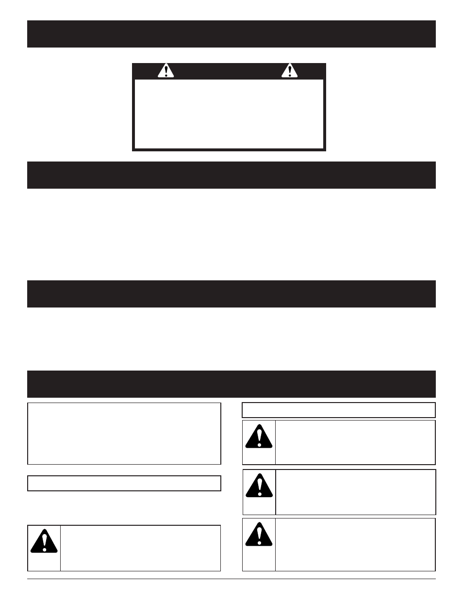 Pare-étincelles avertissement, Consignes de sécurité, Proposition 65 de californie avertissement | Ryobi 767rj User Manual | Page 25 / 72