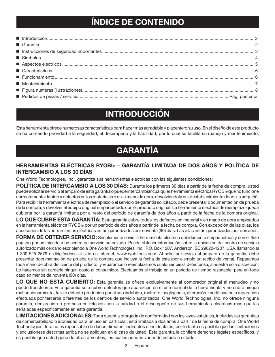 Ryobi BC400 User Manual | Page 14 / 24